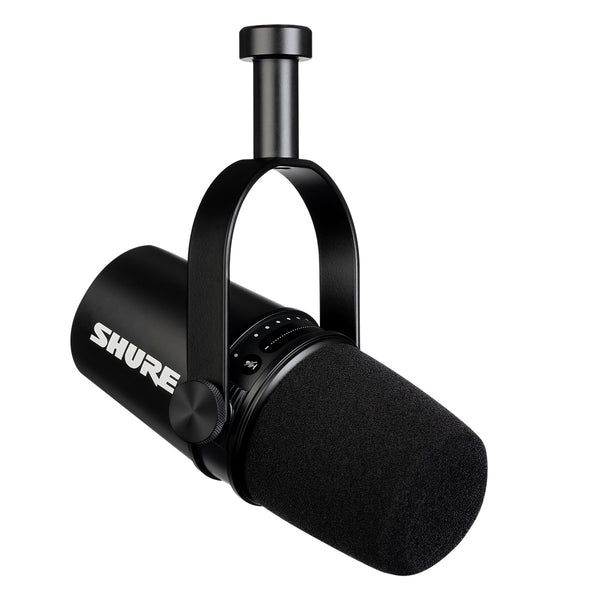 Shure SM7dB Cardioid Active Dynamic Studio Vocal Microphone with Built-In  Preamp, Black