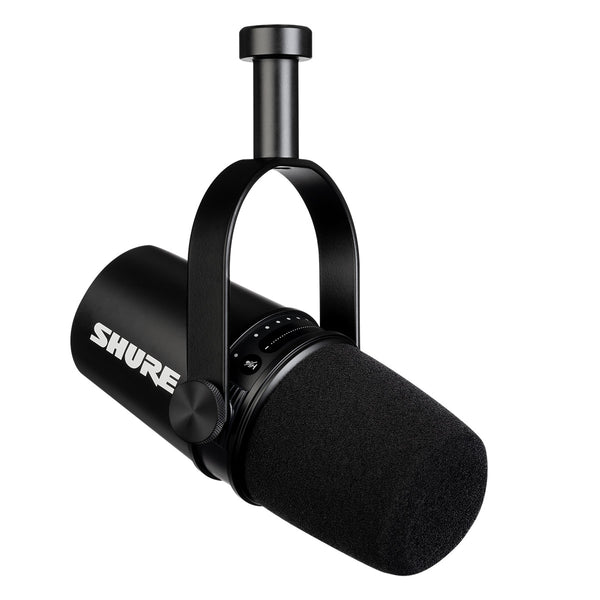  Shure SM7dB Dynamic Vocal Microphone w/Built-in Preamp for  Streaming, Podcast, & Recording, Wide-Range Frequency, Warm & Smooth Sound,  Rugged Construction, Detachable Windscreen - Black : Musical Instruments