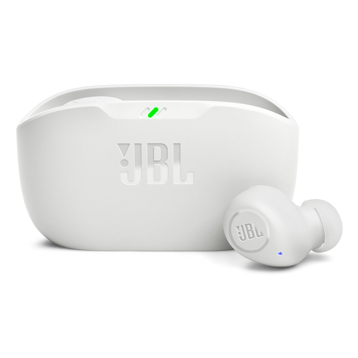 Photos - Headphones JBL Wave Buds In-Ear True Wireless   White JBLVBUDSWHTAM (White)