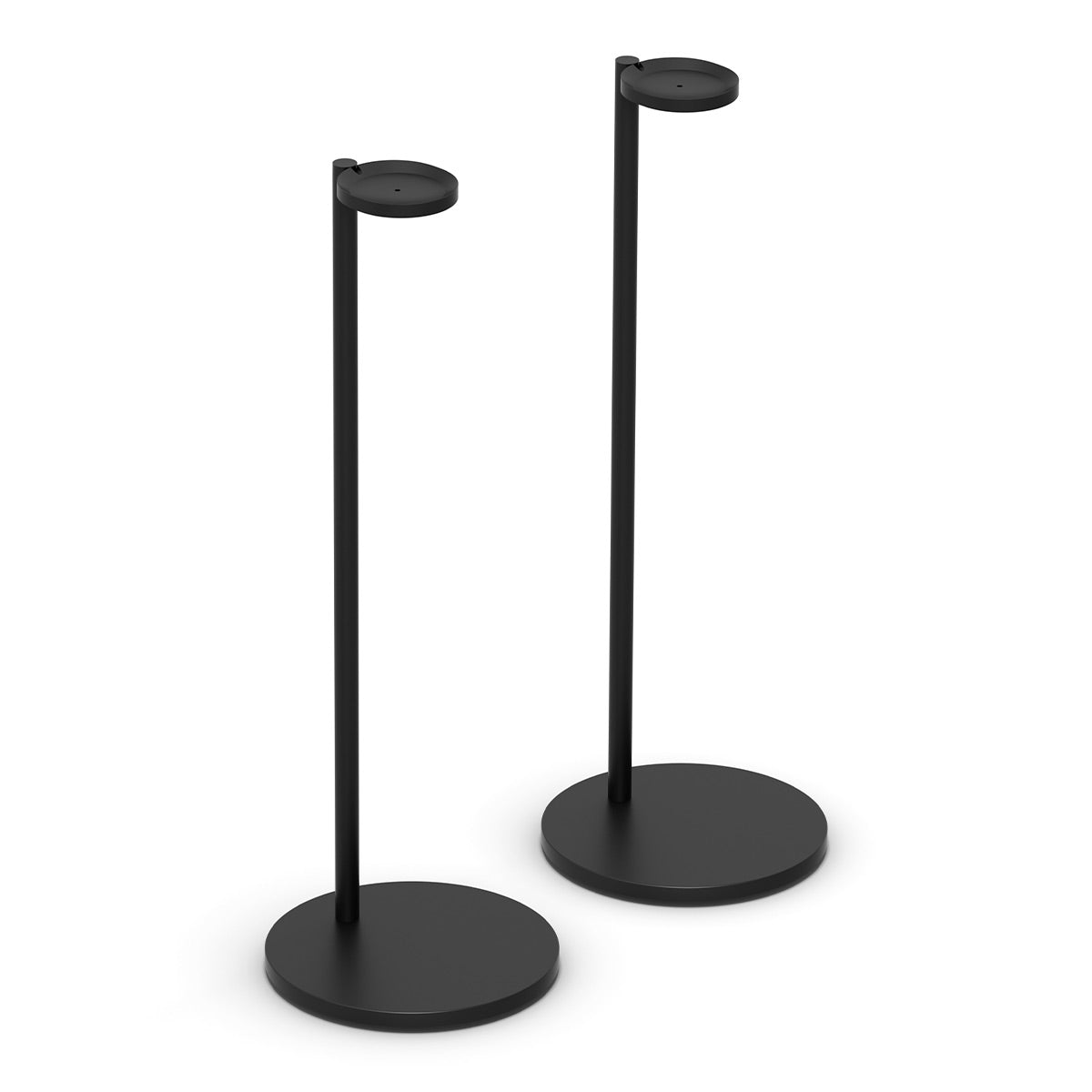 Photos - Hi-Fi Rack / Mount Sonos Speaker Floor Stands for Era 100 - Pair  Black E10SPWW1BLK (Black)