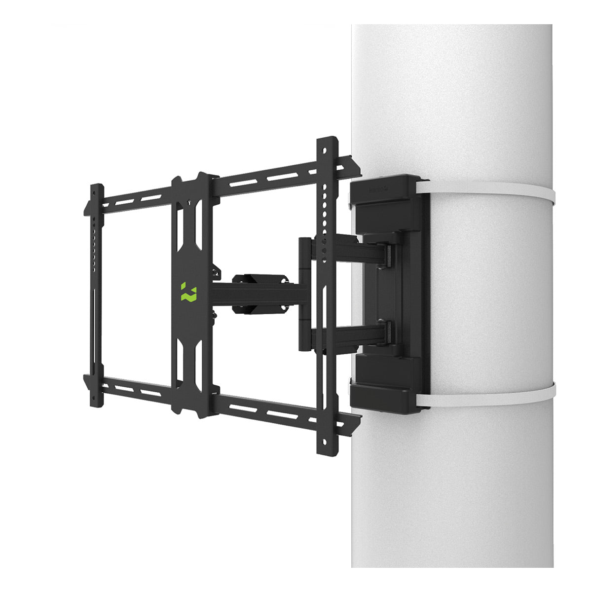 Photos - Mount/Stand Kanto PSC350 No Drill Full-Motion Column and Pillar Wrapping TV Mount for 