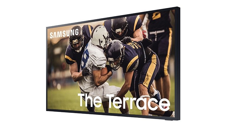 Samsung The Terrace QLED 4K UHD Outdoor Smart TV and Accessories