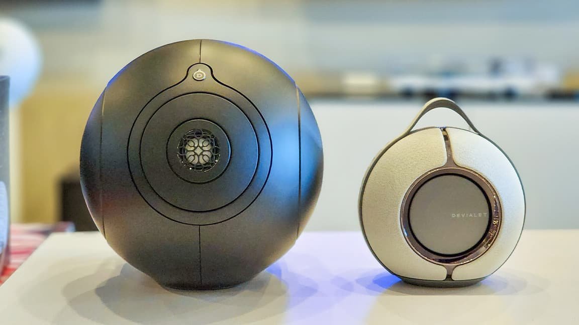 Devialet Mania Speaker and Phantom Bluetooth Speaker