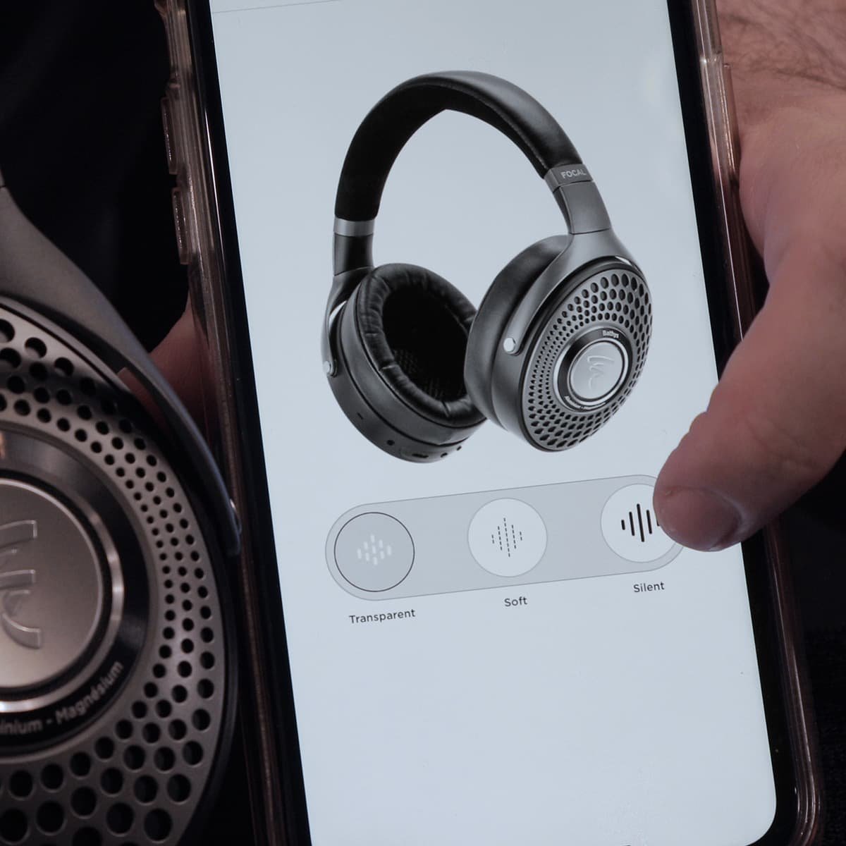 Focal Bathys Bluetooth HiFi Headphones with Built-In DAC at ListenUp