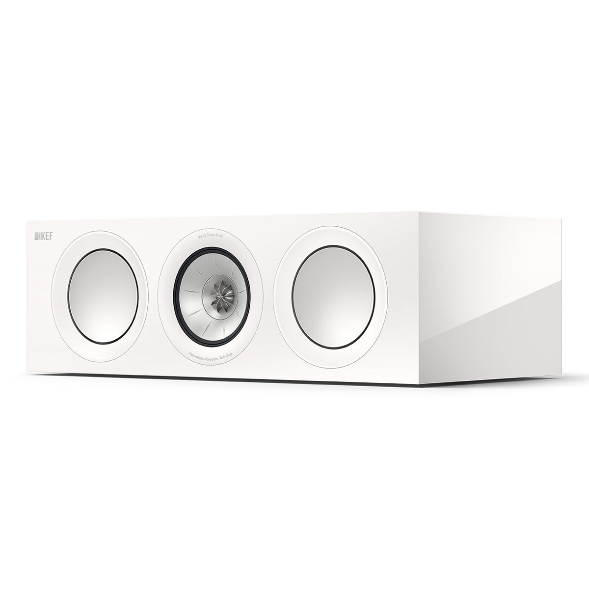 KEF R2 Meta Center Channel Speaker (Gloss White)