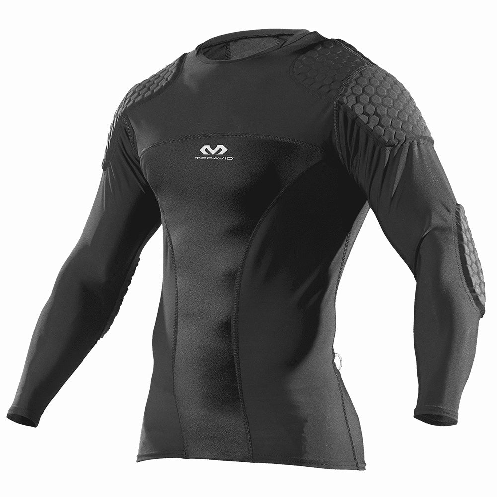 McDavid Sport Compression Shirt With Short Sleeves, Black, Adult X