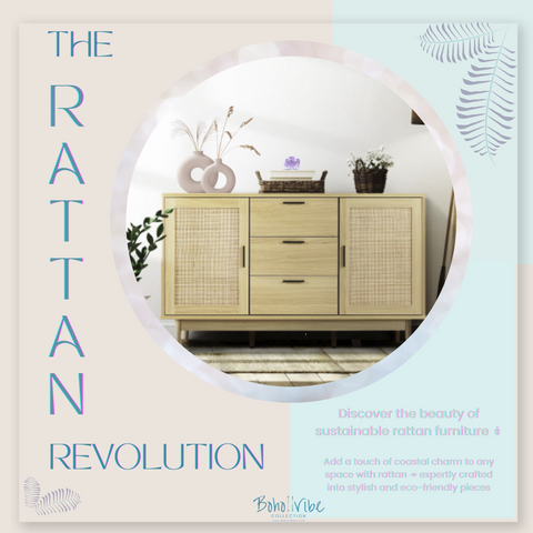 Boho ↡↟ Vibe Collection ↠ The Rattan Revolution Blog