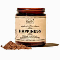 ANIMA MUNDI HAPPINESS POWDER | HERBAL COFFEE, SEROTONIN + DOPAMINE