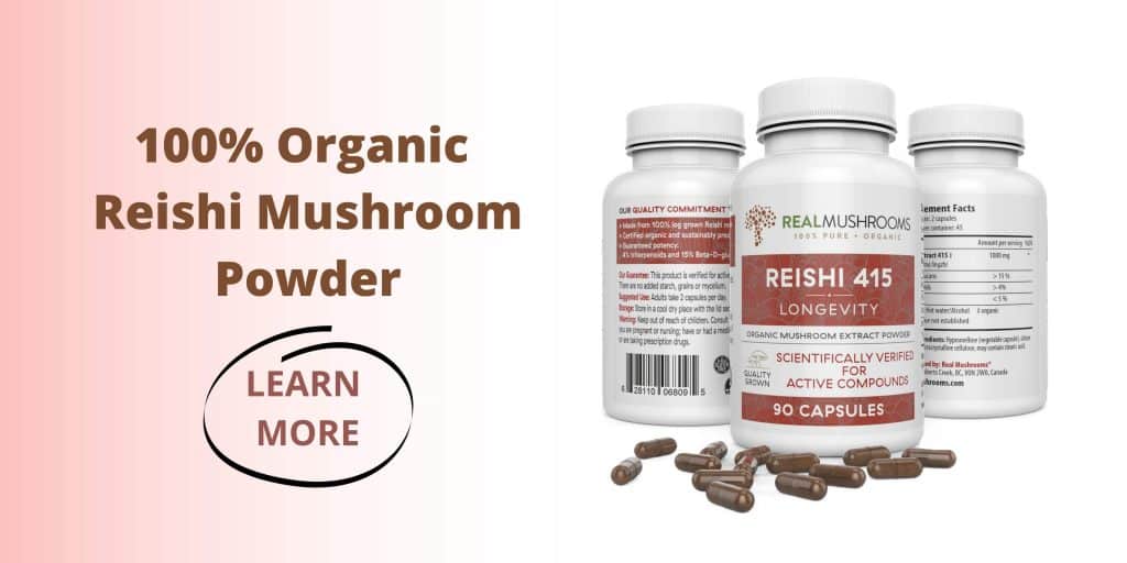 Real Mushrooms 100% Organic Reishi