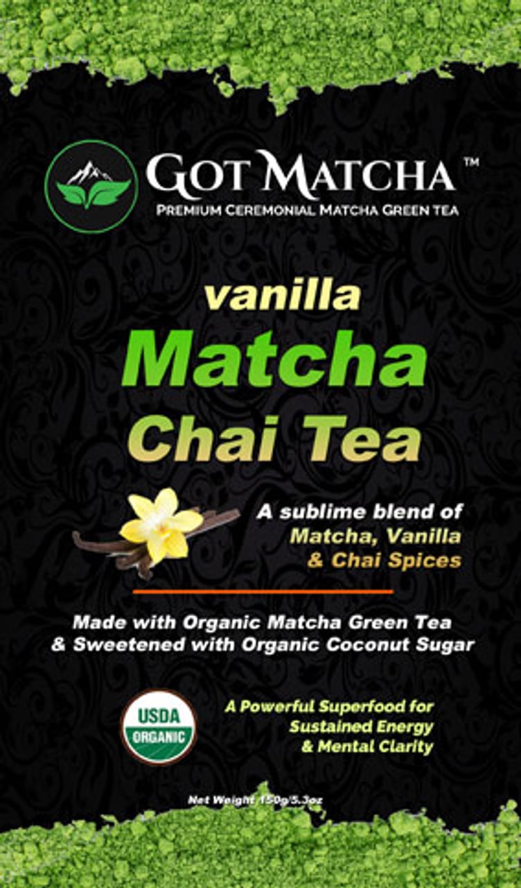 Vanilla Matcha Chai Tea