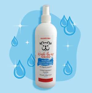 Wash Away by Wee Away Tearless and Hypoallergenic Conditioning Spray - Featherer Pet Grooming, Inc.