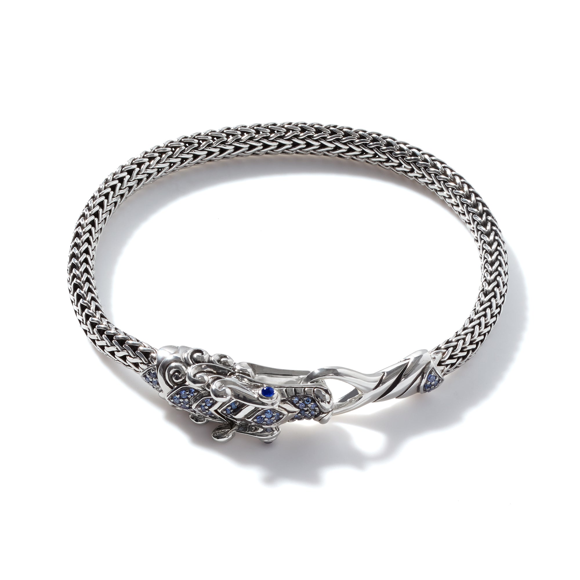 Shop John Hardy Naga Bracelet, 5mm In Sterling Silver