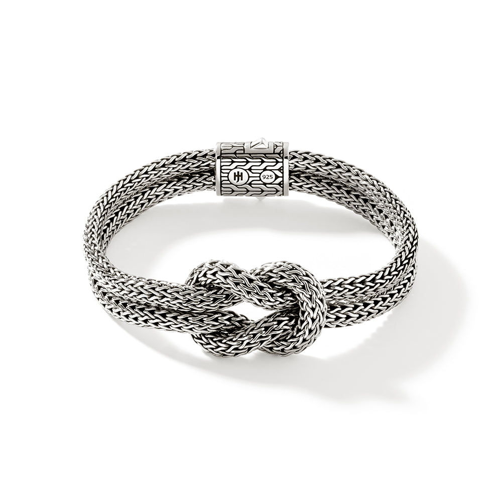 Shop John Hardy Love Knot Bracelet, 5mm In Sterling Silver