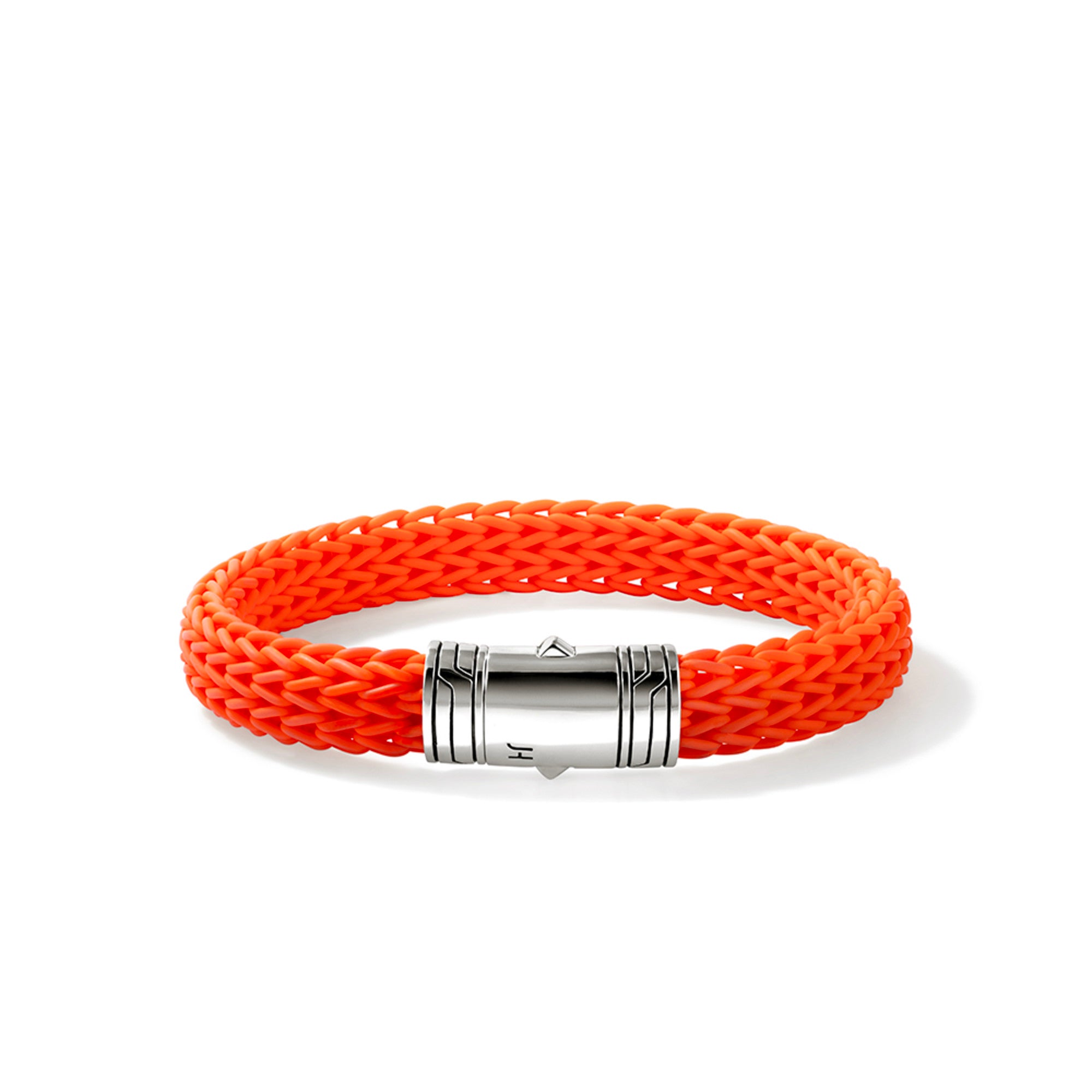 Shop John Hardy Pusher Clasp Bracelet, 10mm In Orange