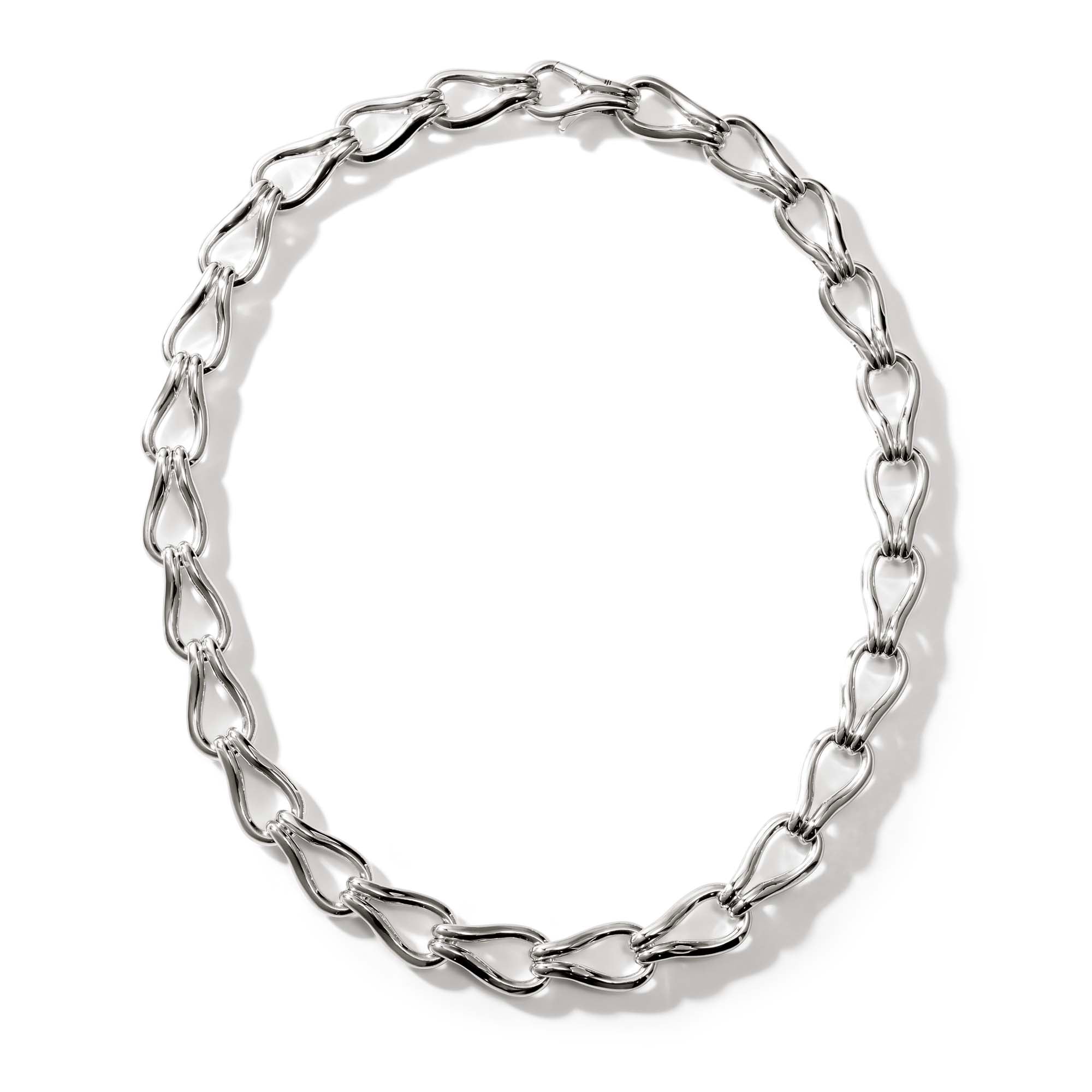 Shop John Hardy Surf Necklace, 23mm In Sterling Silver