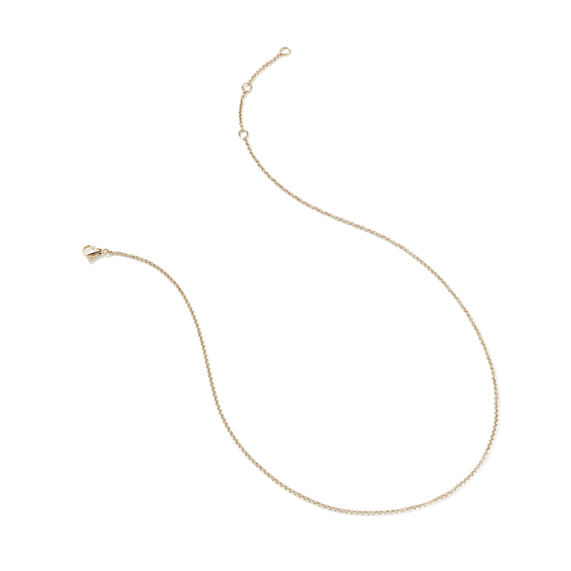 Shop John Hardy Rolo Chain Necklace, 1.5mm In Gold