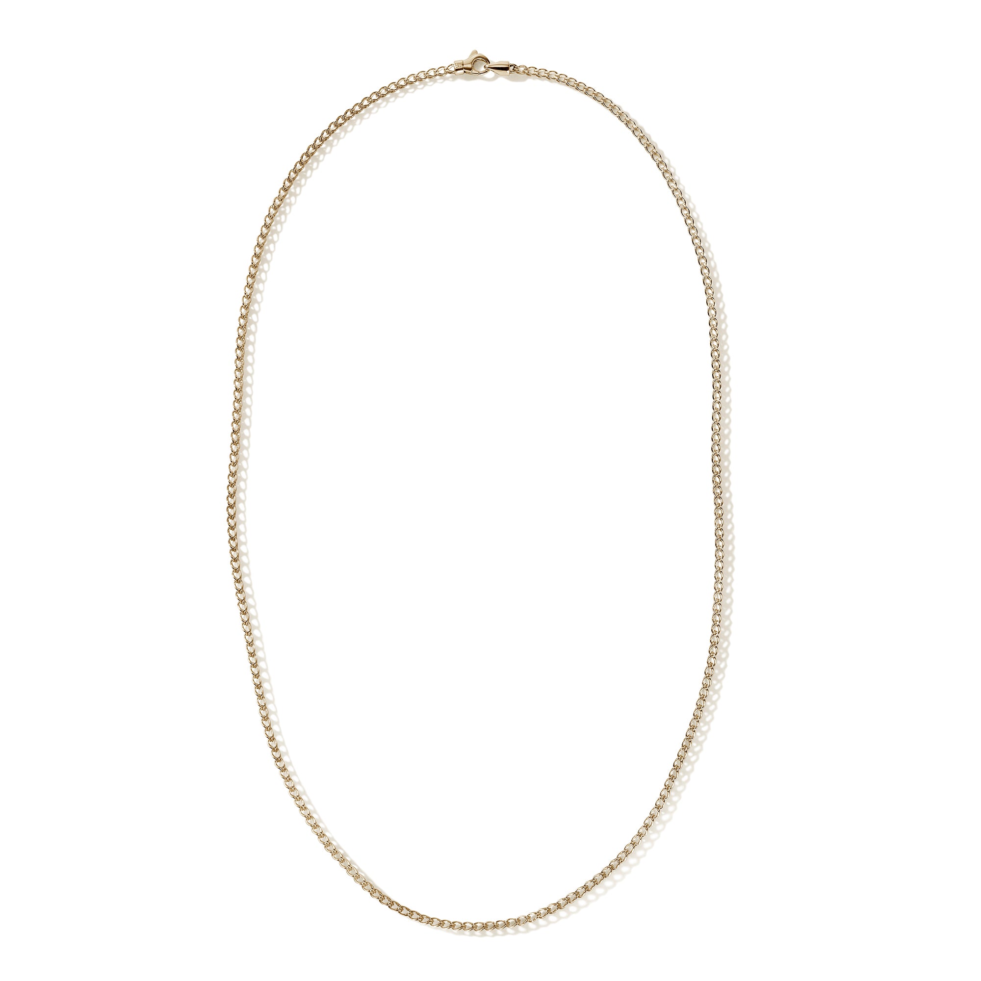 Shop John Hardy Surf Necklace, 2.3mm In Gold
