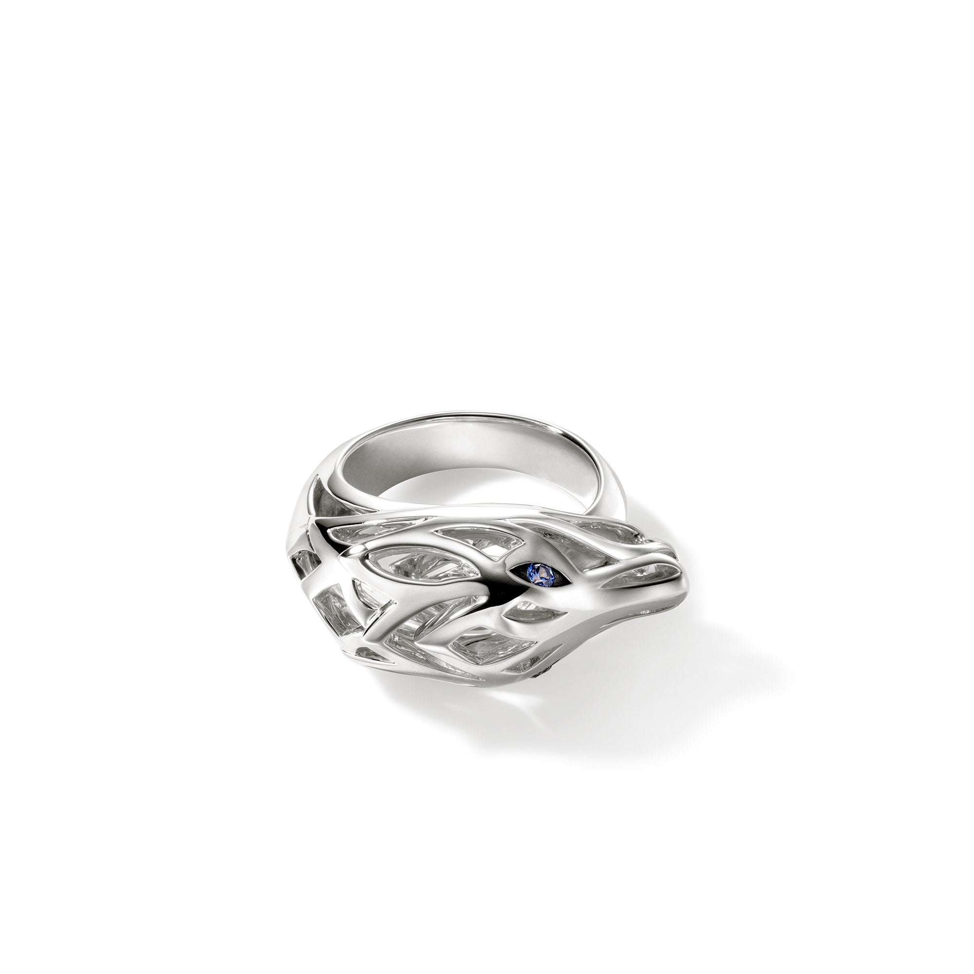 Shop John Hardy Naga Ring In Sterling Silver