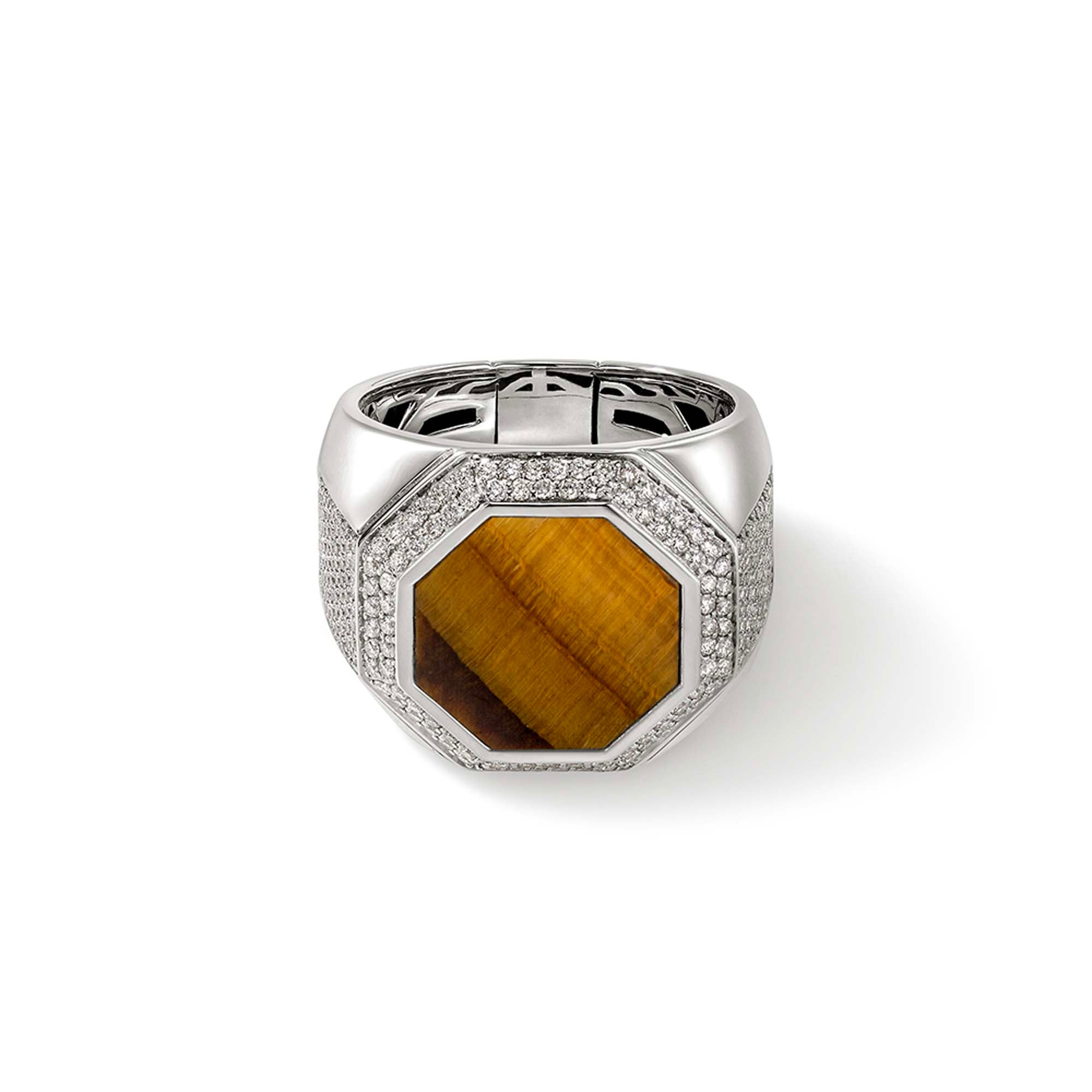 Shop John Hardy Signet Ring In Silver