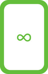 a planning poker card representing an infinite amount of complexity