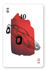 a planning poker card representing story point value 40