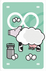 a planning poker card representing an infinite amount of complexity