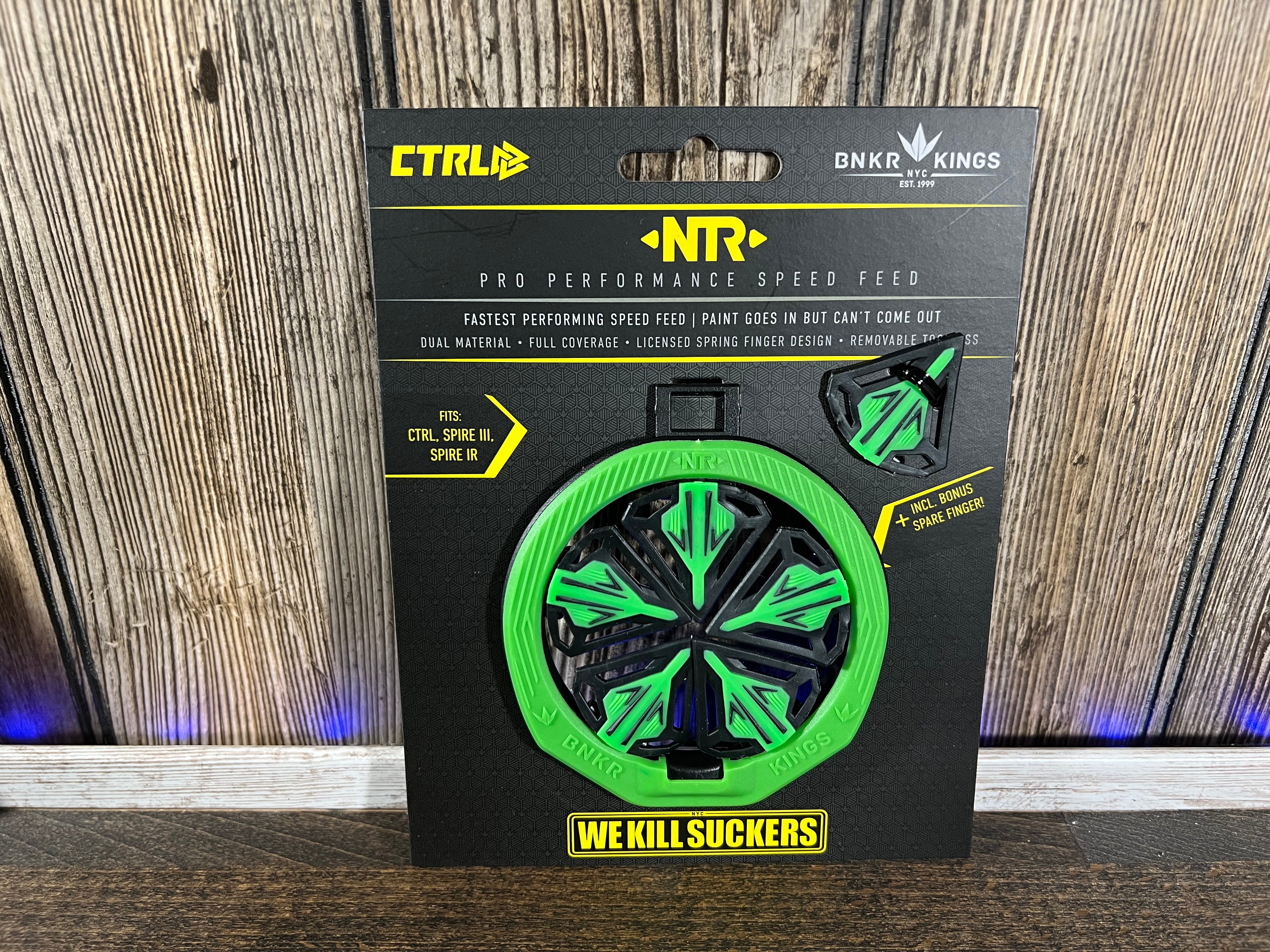 Green BunkerKings CTRL Speed Feed