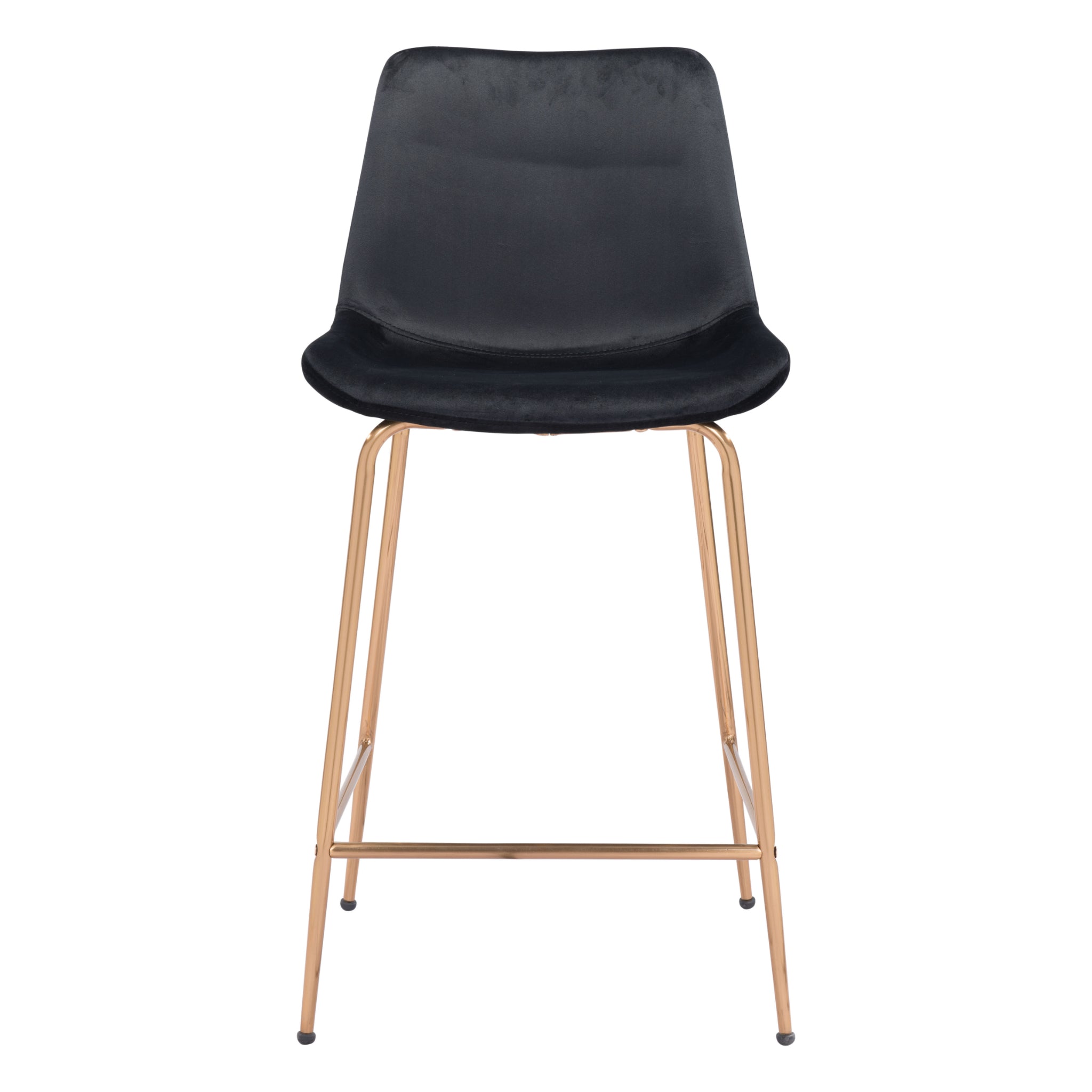 Tony Counter Stool Black & Gold