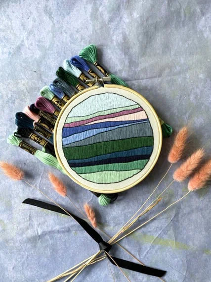 Matryoshka : Stick and Stitch Embroidery Designs - Botanical – Bolt & Spool