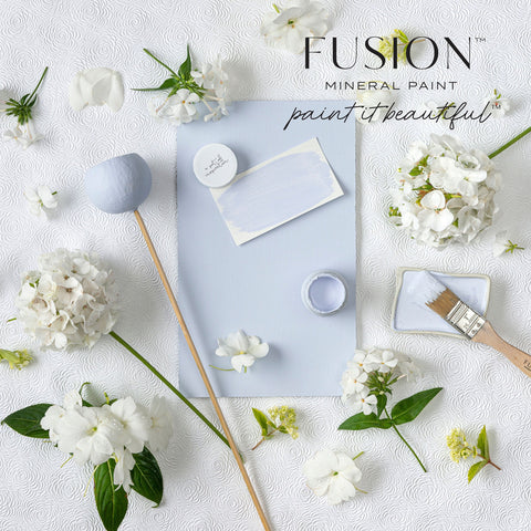 Fusion Mineral Paint in Mist Blue