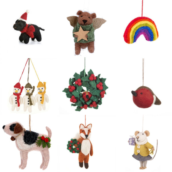 Felt Christmas Decorations 