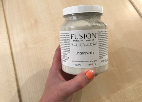 Fusion Mineral Paint in Champlain