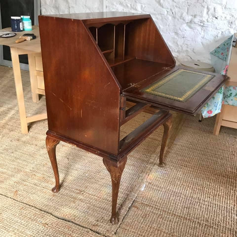 Old Brown Vintage Bureau