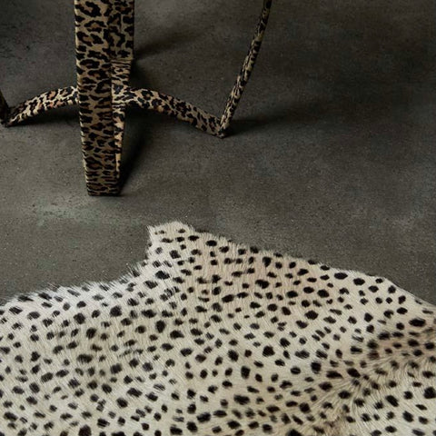 Leopard print rug by Abigail Ahern