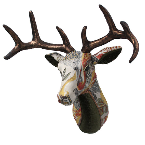 Patchwork Stags Head