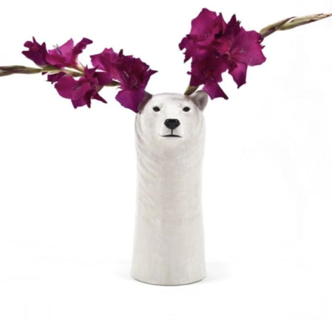 Polar Bear Flower Vase