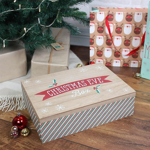 Christmas Eve box under the Christmas Tree