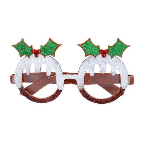 Christmas novelty glasses
