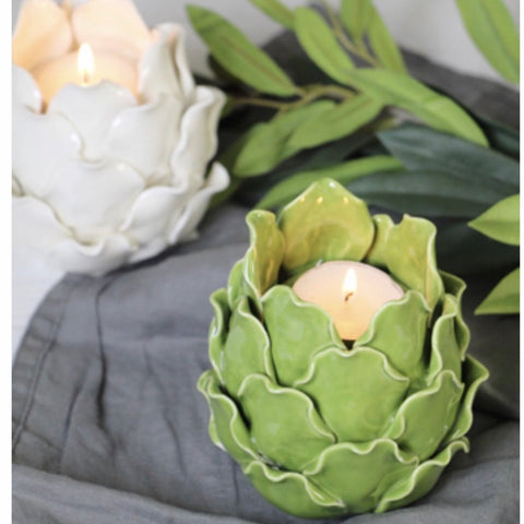 Artichoke Tealight holder by Gisela Graham