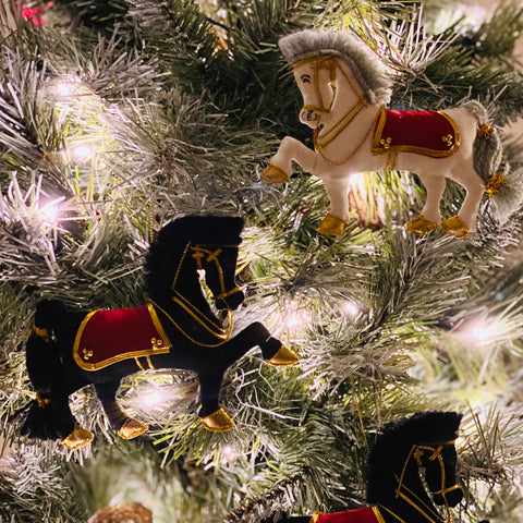 Horse Christmas tree decorations