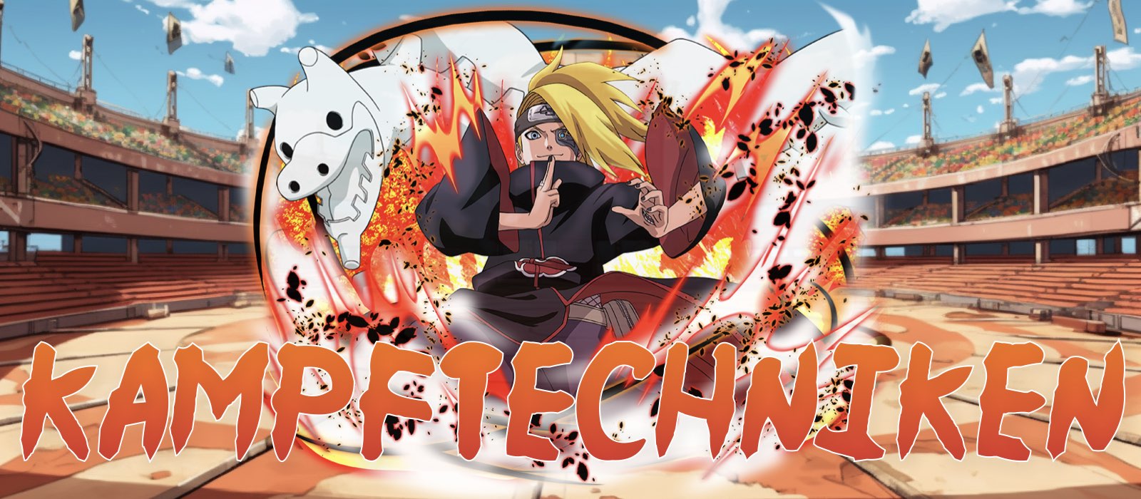 ‎Deidara attacks