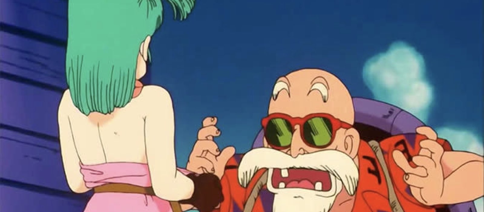 Muten Roshi und Bulma