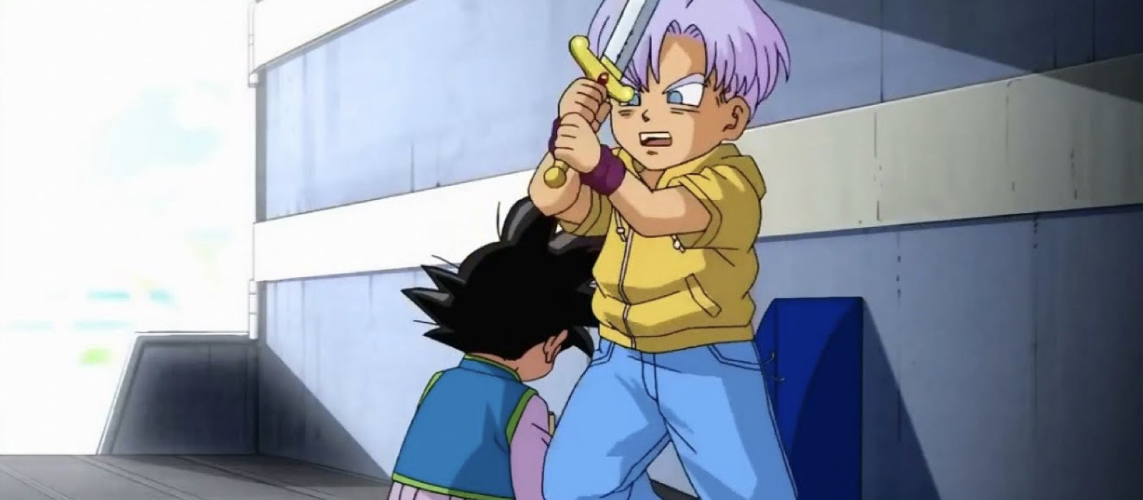 son goten und trunks in Monakas Lastwagen