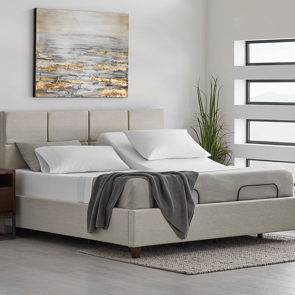 Split Queen (2 30x80") Adjustable Bed with Mattress Packages