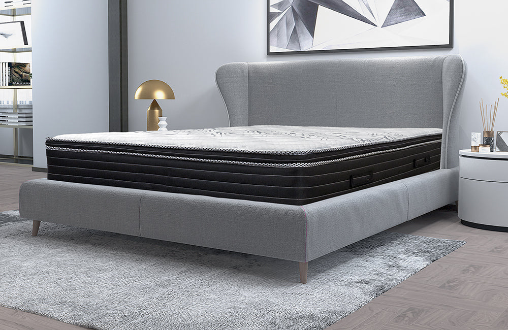 split queen adjustable bed memory foam mattress