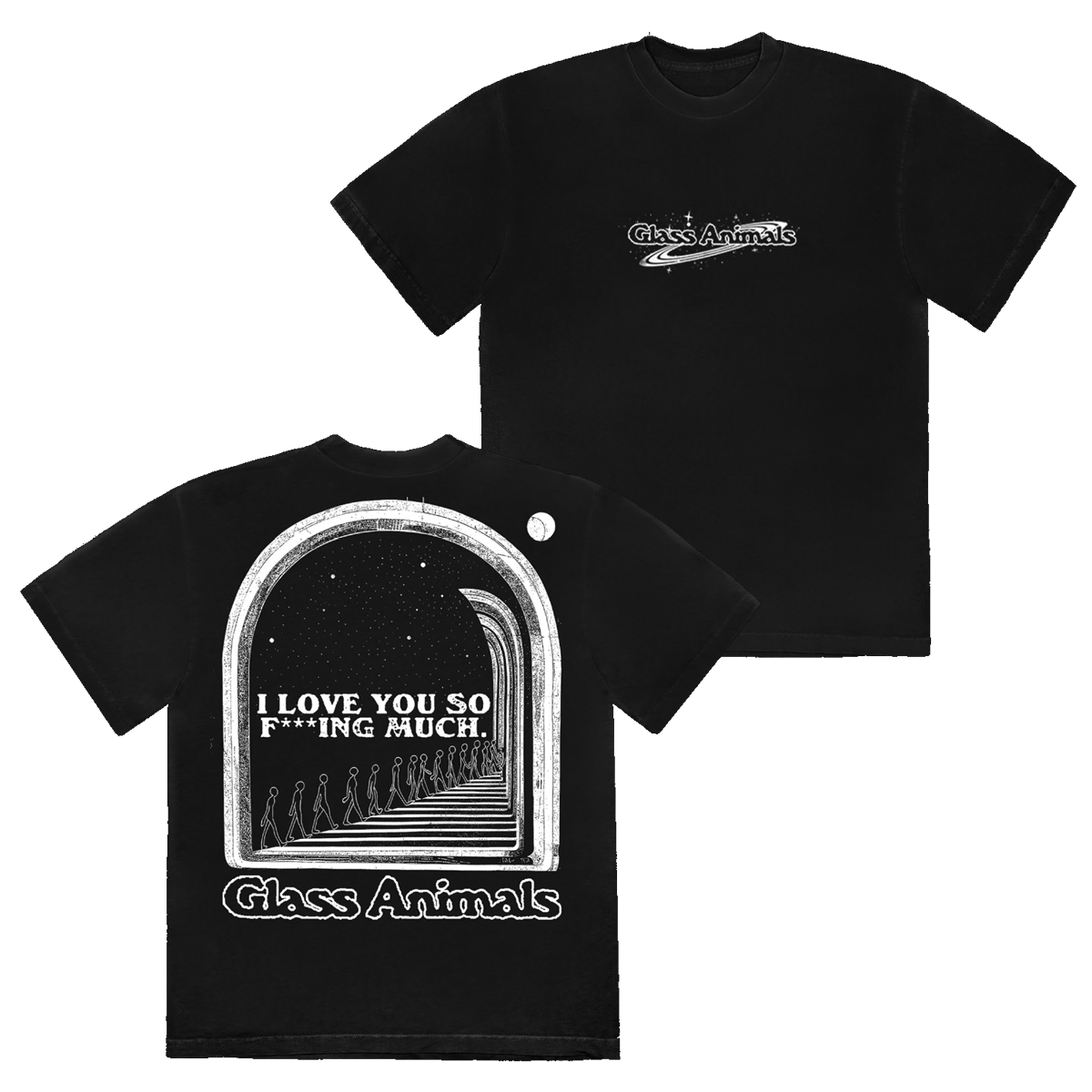 ILYSFM T-Shirt in Black - Glass Animals product image