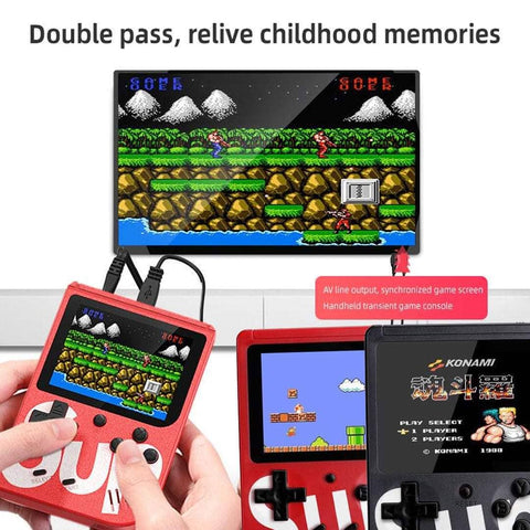 Buy Wholesale China Sup X Game Box 400-in-1 Handheld Game Console Player  Can Connect To Tv Support 2 Players & Handheld Game Console at USD 5