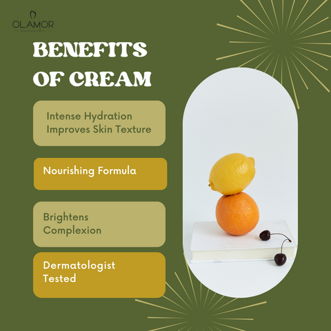 Benefits of Olamor Mix Fruit Face Massage Cream