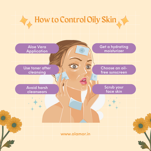 How to get rid of oily skin?