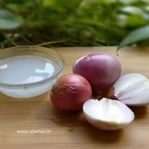 Onion Juice Treatment